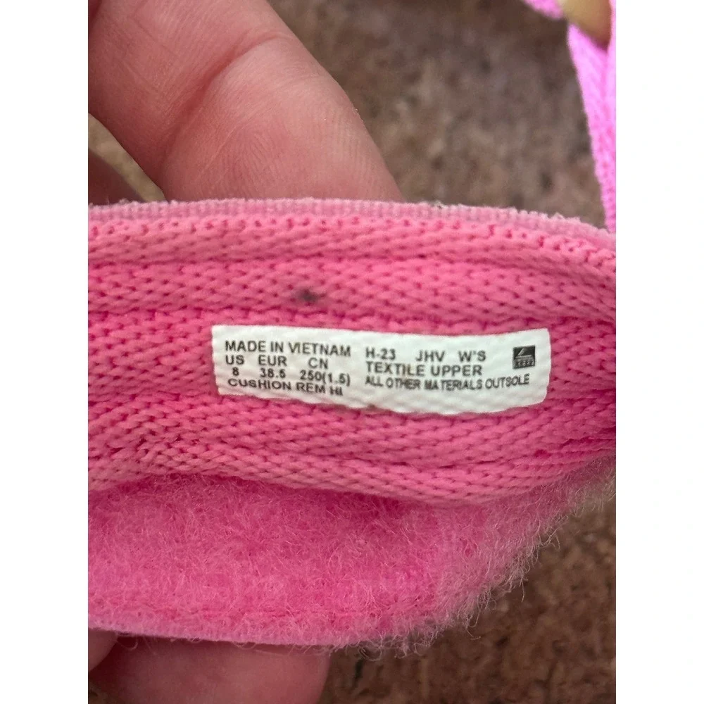 Reef Cushion Rem Hi Womens Pink Platform Strappy Cork Footbed Sandals Size 8